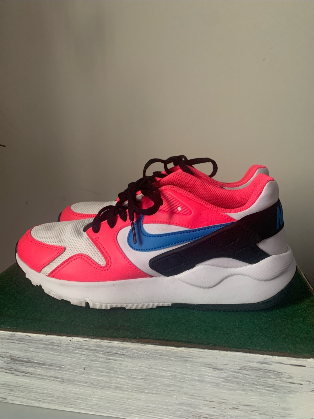 Nike Kids Pink, Blue and Black Athletic Sneakers